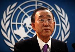 UN Secretary-General Ban Ki-moon deeply disturbed by recent reports of large-scale ceasefire violations along Line of Contact