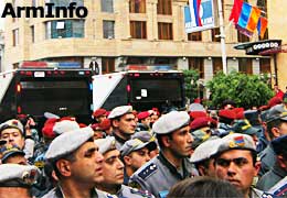 Armenian Police: Law enforcement forces are on full combat alert    