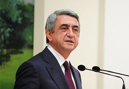 Серж Саргсян: Ереван на днях ждет новых поставок российского оружия