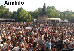 Protest of civil initiative "No, You Won