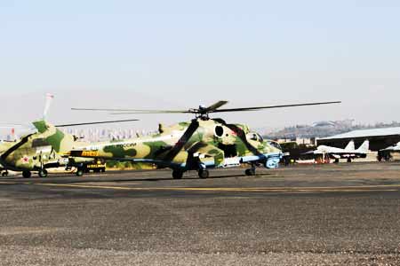 Young pilots of army aviation of Southern Military District have launched flights in Armenia, in high mountains