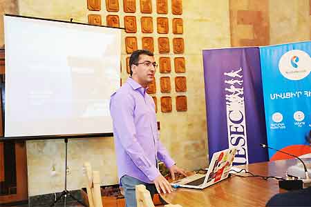 General Director of Rostelecom Armenia at forum AIESEC presented  secrets of successful management of company