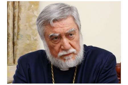 Арам I осудил нарушение подходов и норм национальных ценностей и создание антинациональной атмосферы в Армении