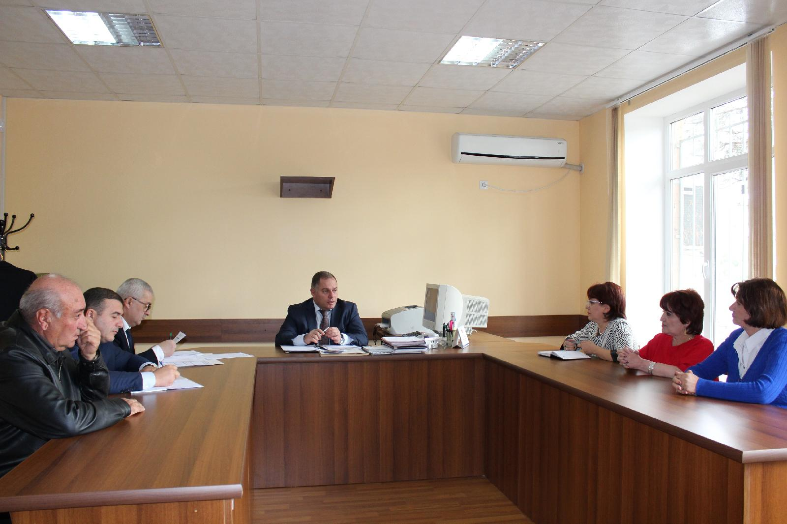 Հովհաննես Սահակյանն աշխատանքային այցով Շիրակի մարզում էր