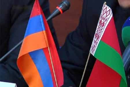 Парламентская делегация Армении  с рабочим визитом отбыла в Беларусь