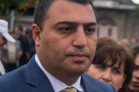 The son of Manvel Grigoryan Karen Grigoryan is accused of theft