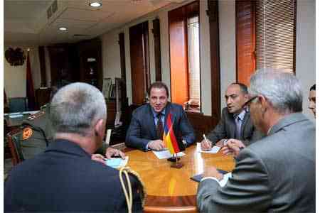 Germany expressed readiness to develop effective cooperation with  Armenia in the defense sphere