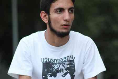 Shant Harutyunyan`s son begins preparations for peaceful actions of  disobedience