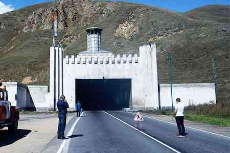 MES: Dilijan tunnel will be closed for transport from 12:00 to 3:00pm, October 30