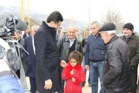 Arpi village of Vayots Dzor province will meet the New Year with new street illumination.