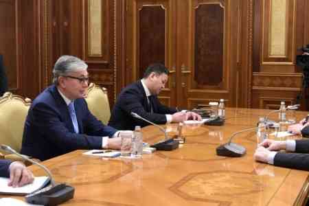 Касым-Жомарт Токаев встретился с помощником Президента России