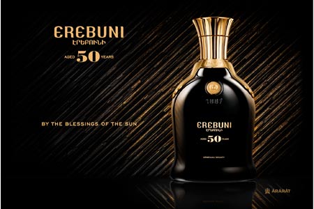 Yerevan Brandy Company presents a new Peak of Mastery Erebuni 50 – new ultra-premium brandy of ARARAT range