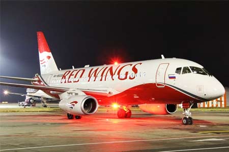Red Wings launches sale of tickets to Armenia and other countries,  with discounts of up to 90%