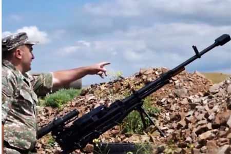 Вражеские силы обстреляли армянские позиции на восточных рубежах страны