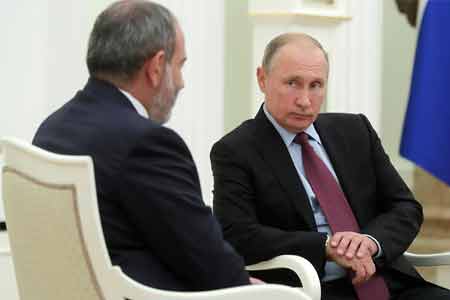 Состоялся телефонный разговор Путина с Пашиняном