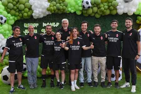 International experience and new football skills: Milan Academy Junior Camp wraps up in Yerevan