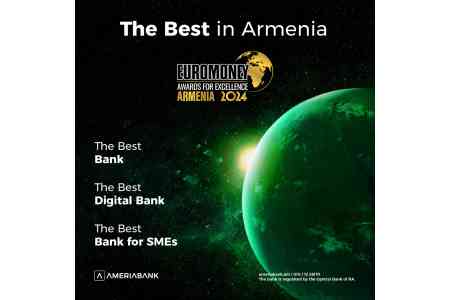 Ameriabank Receives 3 Awards for Excellence by Euromoney: the Best Bank, the Best Digital Bank, and the Best Bank for SMEs in Armenia for 2024