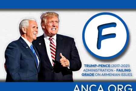 ANCA раскритиковал администрацию Трампа-Пенса за позицию по Армении и Арцаху и назвал условия поддержи на предстоящих выборах