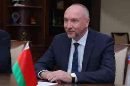 Minsk aims at developing peaceful mutually beneficial relations with Yerevan - ambassador