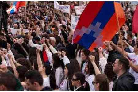 Арцахцы в понедельник проведут митинг перед зданиями МИД и Генпрокуратуры Армении