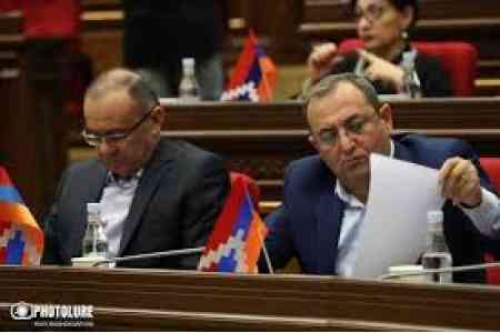 Armenian MP proposes using `political persecution` in place of `prosecution`