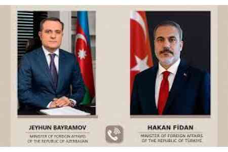 Ադրբեջանի և Թուրքիայի արտաքին գործերի նախարարները քննարկել են Բաքվի և Երևանի միջև հարաբերությունների կարգավորման հարցը