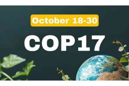 Armenia hopes for participation of high-ranking delegations of International Ecological Conference member-states in COP17 in Yerevan