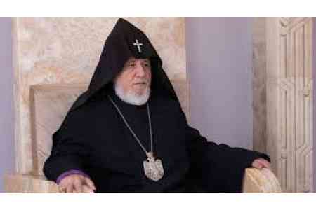 Catholicos of All Armenians meets with AAA reps 