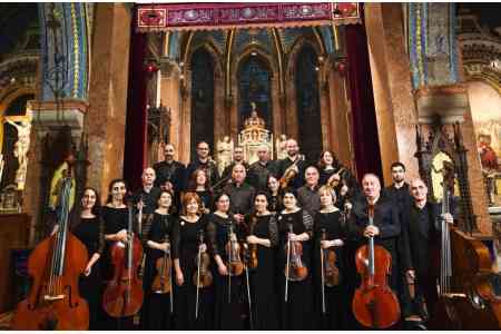 Chamber Orchestra of Armenia to go on tour to France and USA