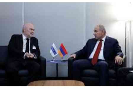 Armenian premier discusses Armenia-Azerbaijan peace treaty with U.N., OSCE Sec Gens