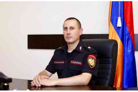 Айк Бабаян освобожден с должности командующего войсками полиции Армении