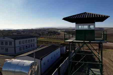 Opening ceremony of three frontier posts held in Armenia`s Syunik 