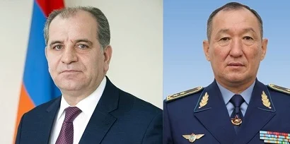 Newly appointed military attache of Armenia meets with Kazakh Defense  Minister  