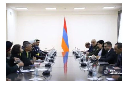 RA Deputy FM, Chief of General Staff of Indian Defense Forces synchronize bilateral agenda