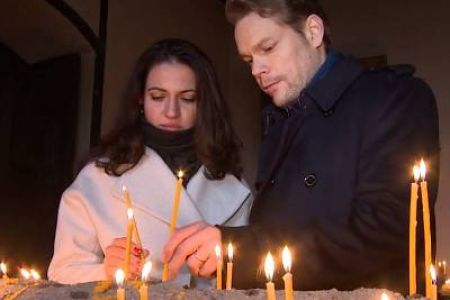 Николя и Кристина Азнавур выразили свою солидарность с удерживаемым в Азербайджане Рубеном Варданяном