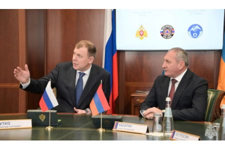 Армянская делегация в Москве приняла участие в заседании российско-армянского центра гуманитарного реагирования