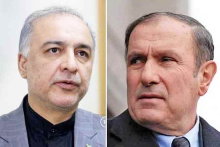 Հայաստանի առաջին նախագահը հանդիպել է Իրանի դեսպանի հետ