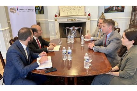 U.S. Assistant Secretary of State for Democracy visits RA embassy in  U.S. 
