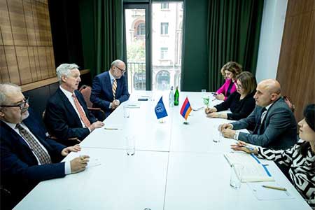 Президент IFES обсудил с председателем ЦИК Армении перспективы сотрудничества
