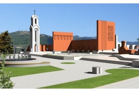 Азербайджанские оккупационные войска разрушили в Степанакерте колокольню, посвященную 100-летию Геноцида армян