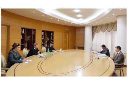 Minister of Foreign Affairs of Turkmenistan held a meeting with the UN Resident Coordinator in Turkmenistan