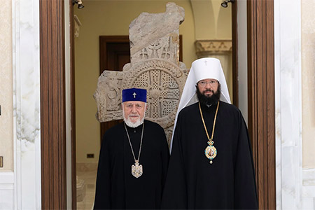 The Chairman of the Russian Orthodox Church called the Armenian authorities` interference in the internal affairs of the Armenian Apostolic Church unacceptable.