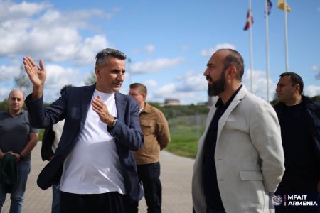 Mirzoyan inspected the production facilities of the Bovo GAZ plant in Riga