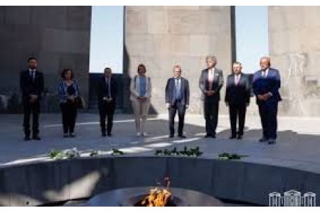 A Bundestag delegation visited “Tsitsernakaberd”
