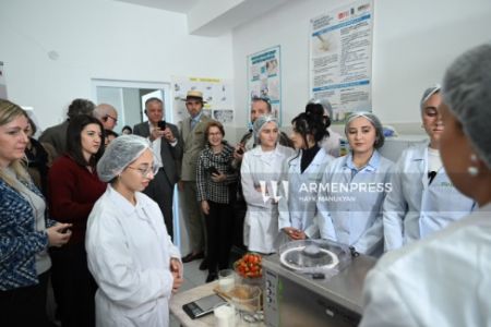 The EU delegation reviewed the progress of projects under the Sustainable Syunik: Team Europe initiative