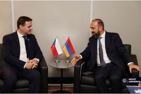 The Foreign Ministers of Armenia and the Czech Republic held discussions