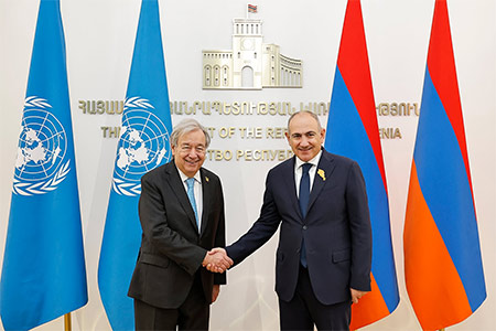 The UN Secretary-General praised the excellent organization of COP17 in Armenia.