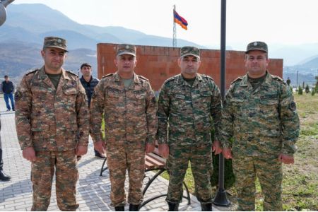 В Тавуше почтили память национальных героев Татула Газаряна и Армена Оганяна